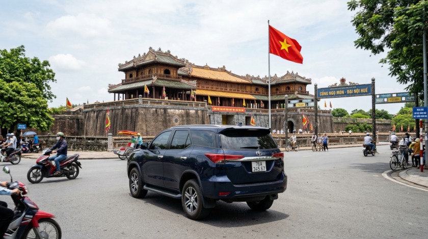 xe Quảng Ngãi đi huế