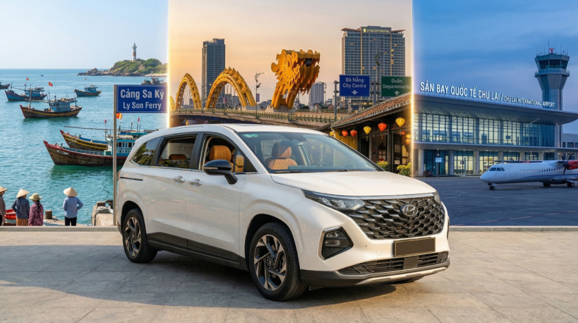 Thuê xe Quảng Ngãi đi Đà Nẵng