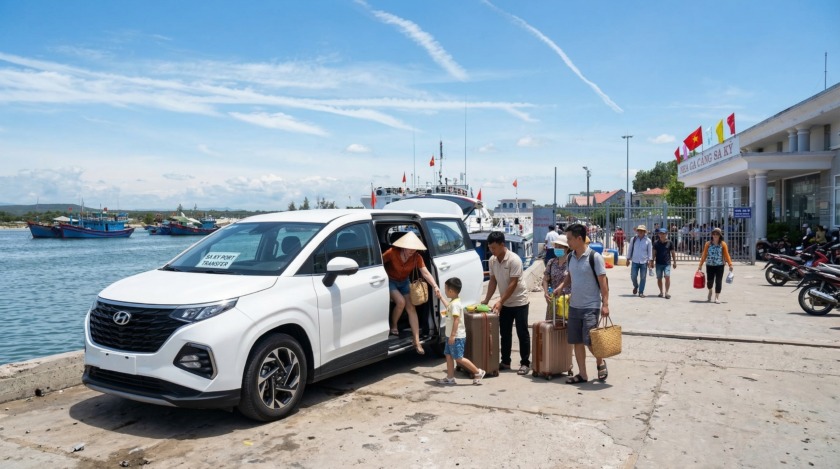 xe Quảng Ngãi đi Cảng Sa kỳ