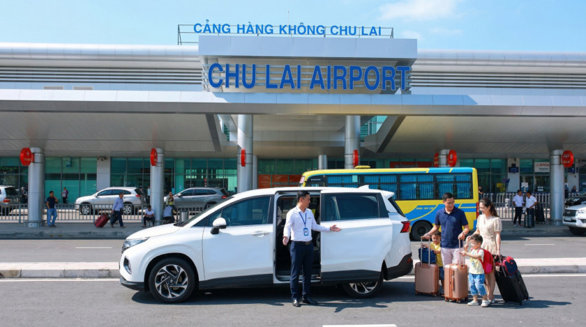 Thuê xe Quảng Ngãi Chu Lai đưa đón tận nơi