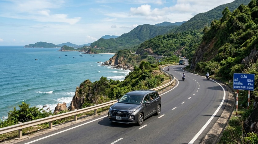 xe Quảng Ngãi đi huế